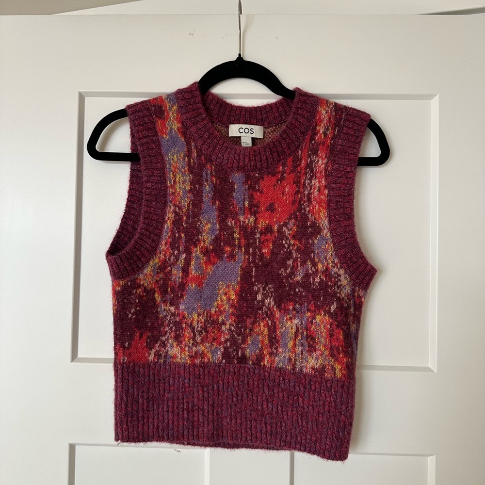 COS Women's Multicolor Knit Top